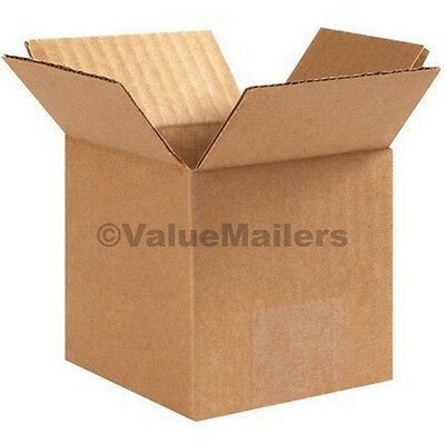 200 4x4x4 Cardboard Packing Moving Shipping Boxes Corrugated Box Cartons 100 %