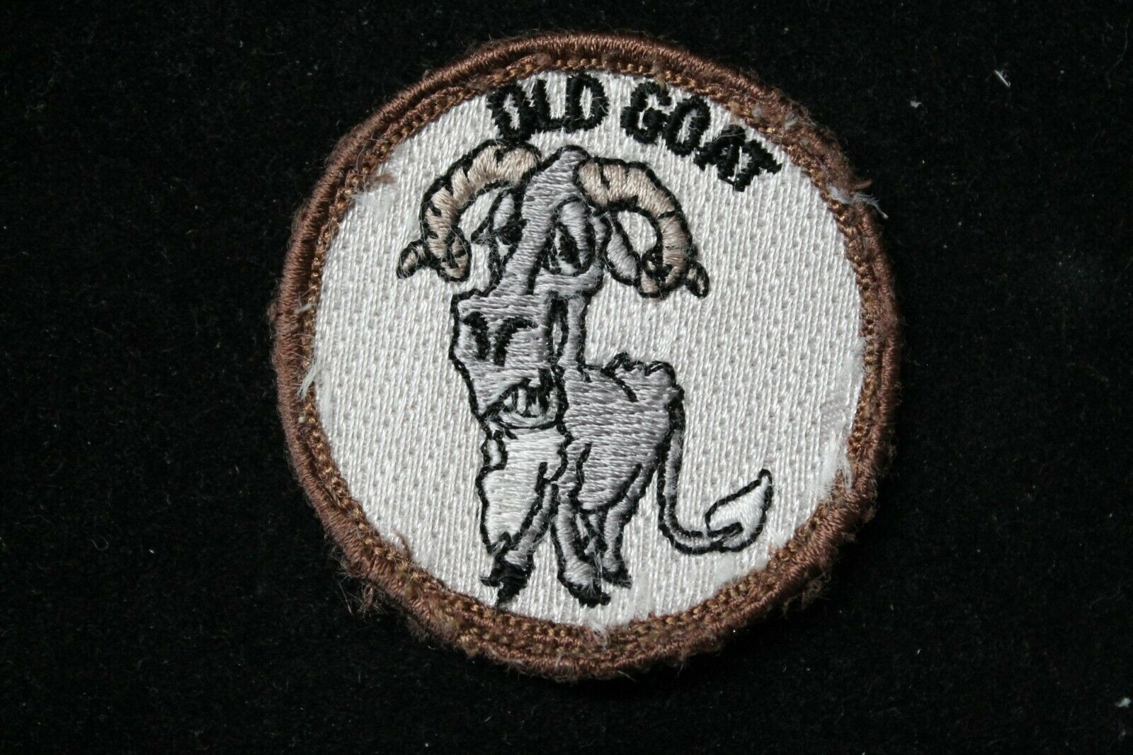 Boy / Cub Scout "old Goat Patrol" Patch - Bsa Senior Rocker