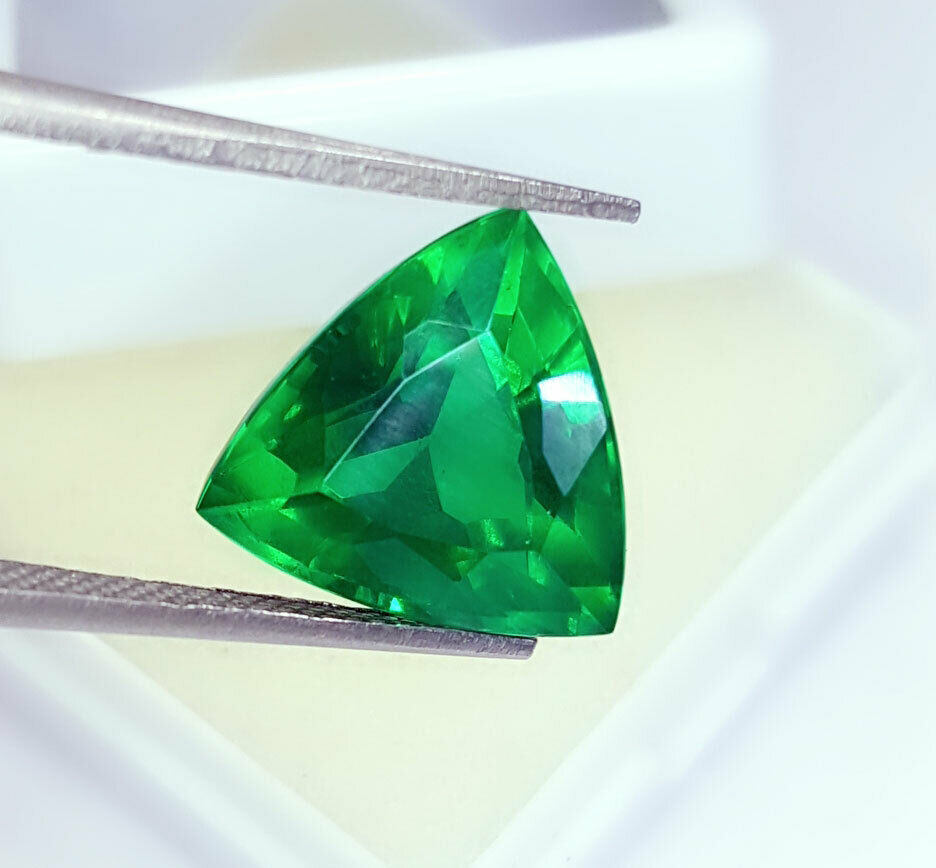 10.52 Ct Loose Gemstone Natural Green Garnet For Ring Use Ggl Certified Ebay