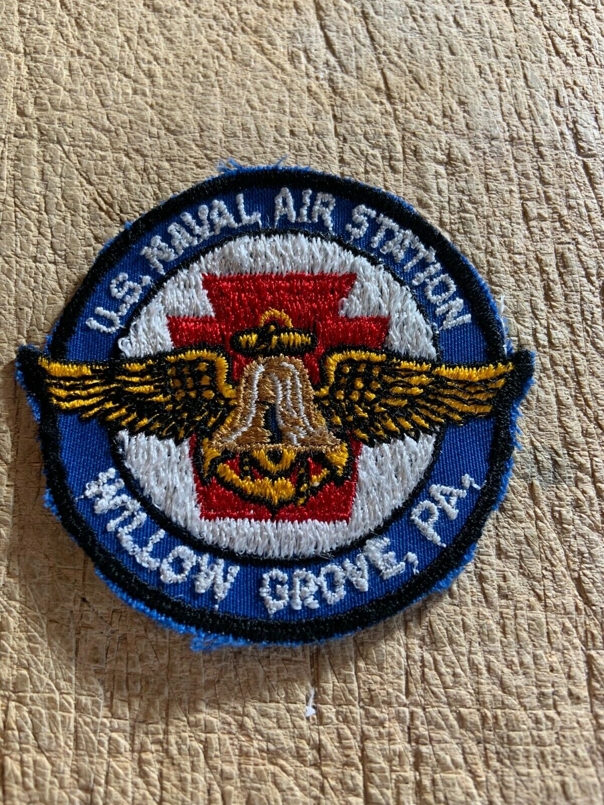 Cold War/vietnam? Us Navy Patch-naval Air Station Willow Grove, Pa-original Usn!