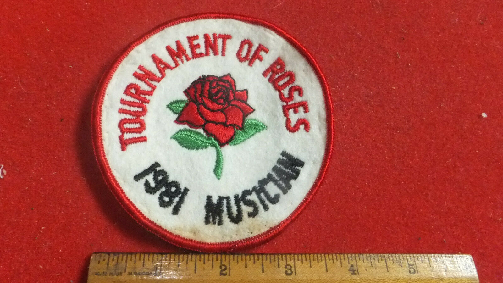 Patch -  Band / Music - Tournament Of Roses 1981 Musician