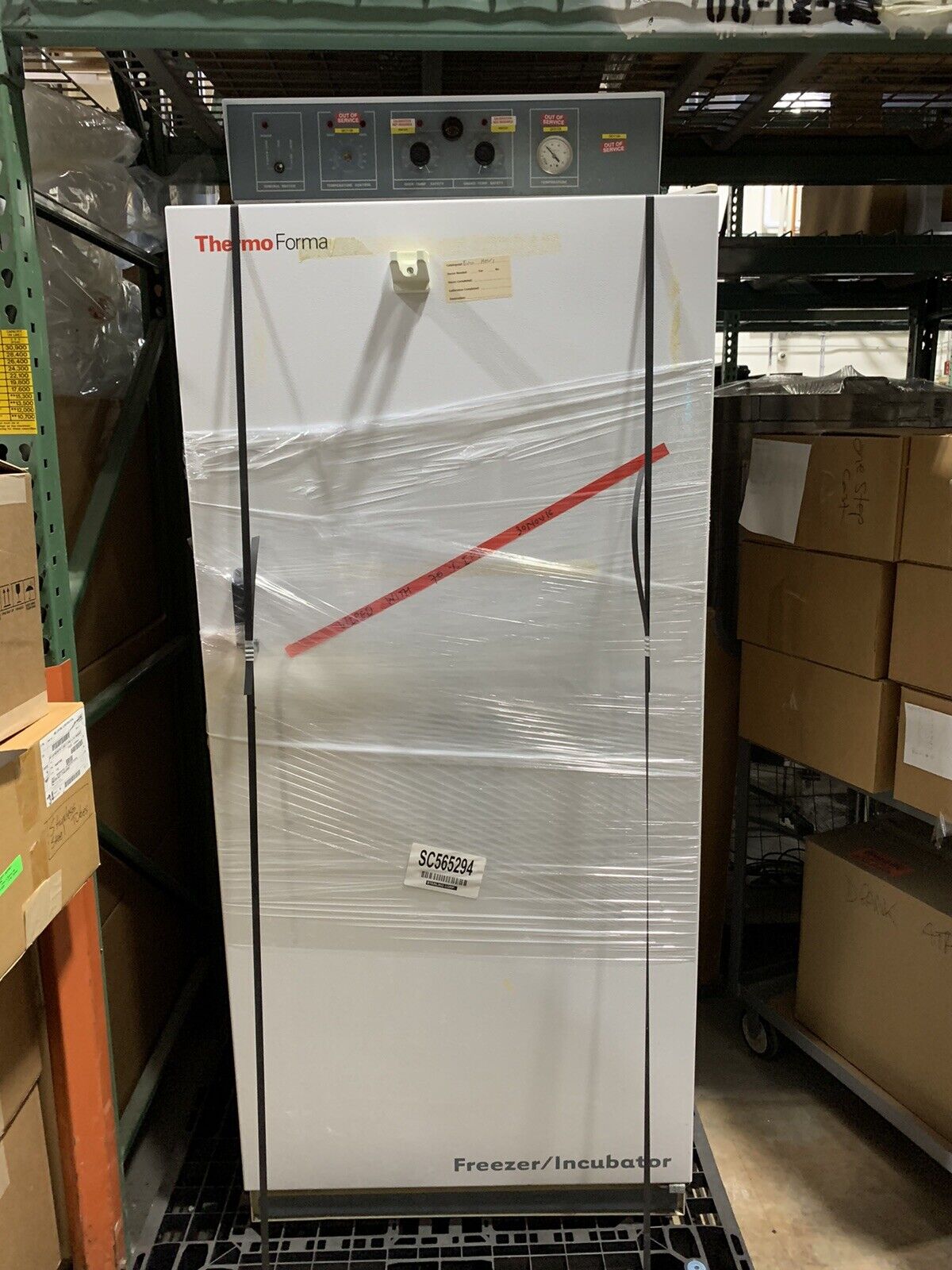 Thermo Forma 3710 White Freezer Incubator Model-3710-s/n 300354-542