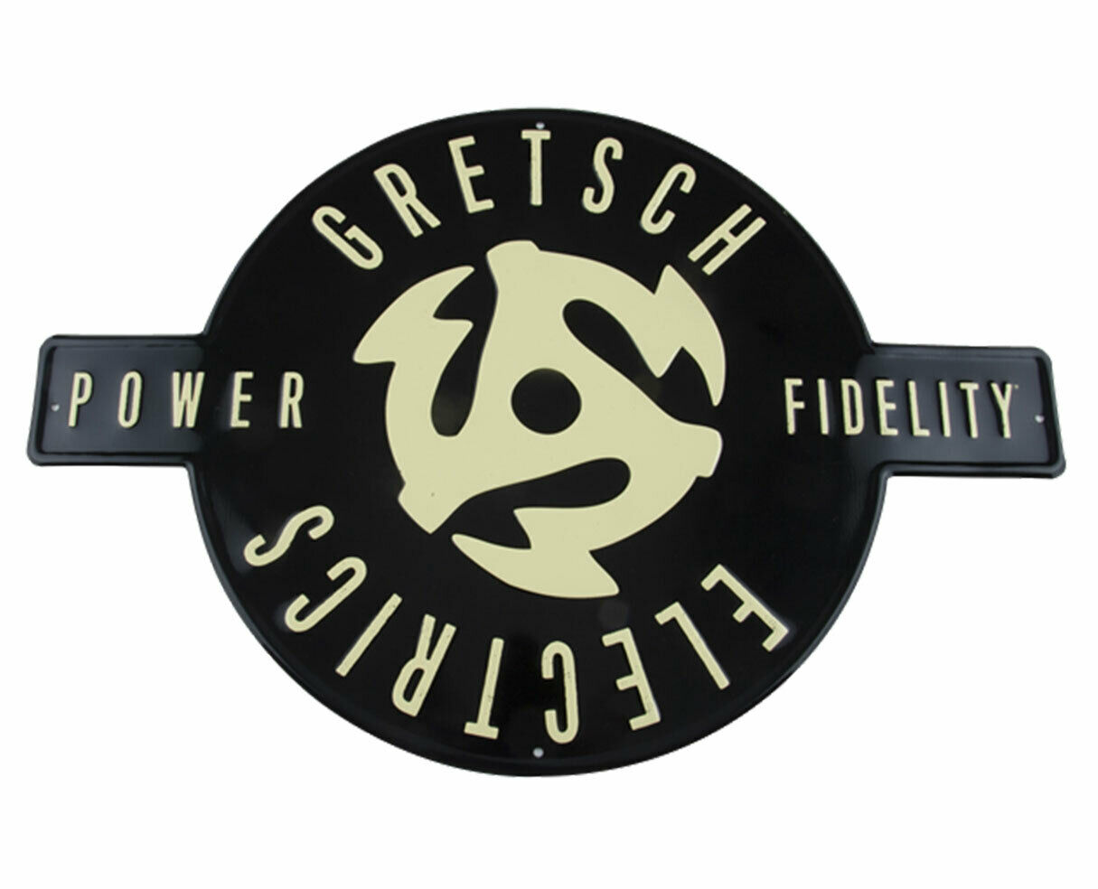 Gretsch Electrics Power & Fidelity Tin Sign