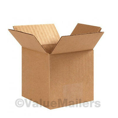 100 5x5x5 Packing Shipping Corrugated Carton Boxes