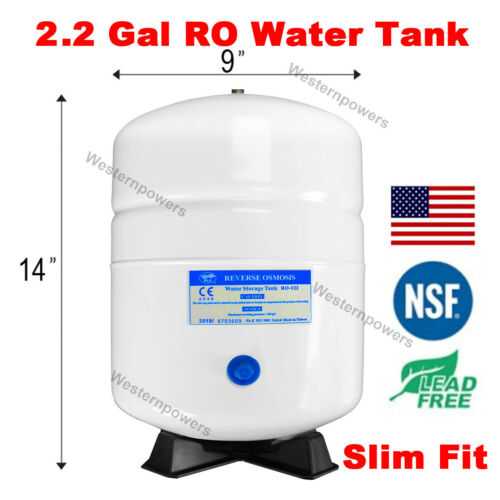 2.2 Gallon Reverse Osmosis Water Tank - Water Storage - Metal Ro Water Tank -nsf