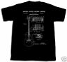 Gibson Les Paul Guitar Patent Shirt L Tshirt Art Large Ted Mccarty Polsfuss