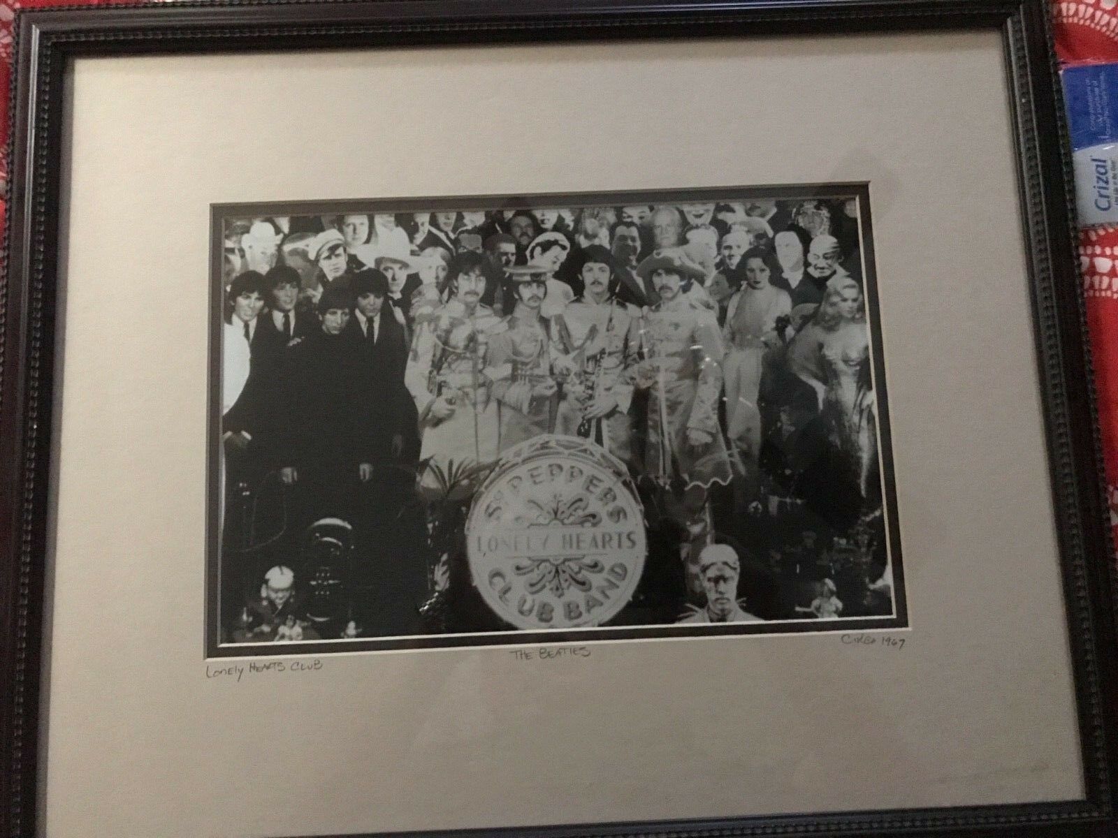 The Beatles Vintage Signed Photo Framed 1967 Lonely Hearts Club/ Certified Pict