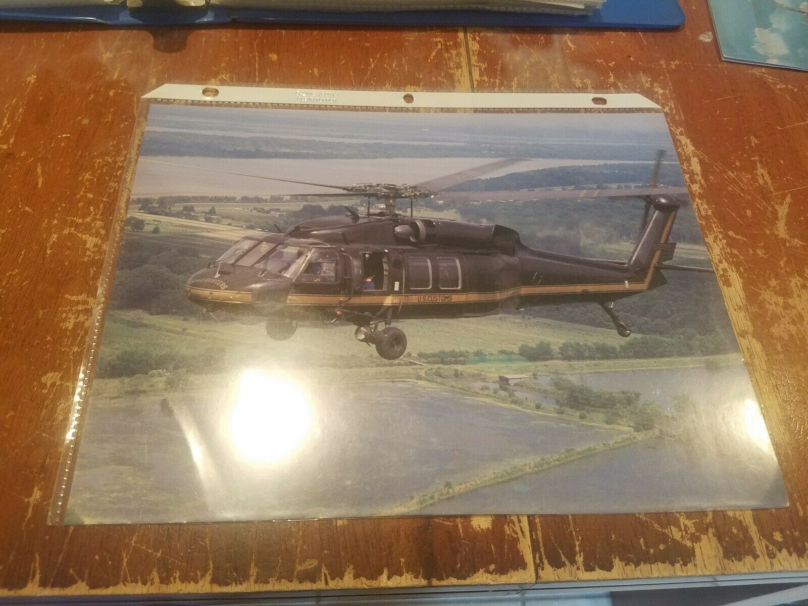 United Technologies Sikorsky Aircraft Black Hawk Helicopter Photo Card