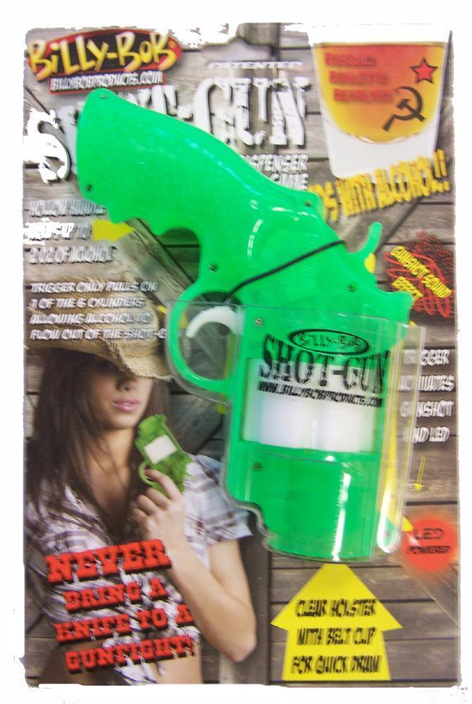Party Green Russian Roulette Shot Gun  Drinking Game / Bar Beer Play Games