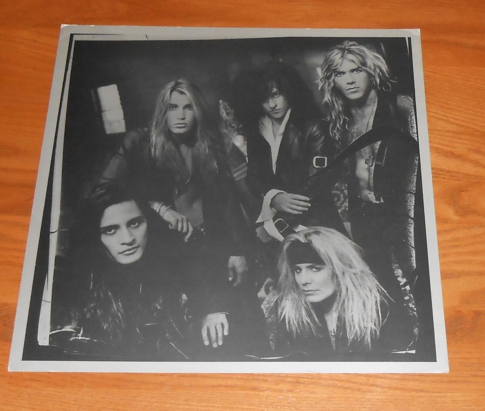 Motley Crue Poster 2-sided Flat Square 1993 Promo 12x12 Vince Neil (silver)
