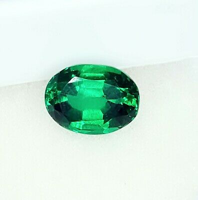 3.07 Ct Loose Gemstone Natural Green Garnet Ggl Certified Brazil Ring Use Ebay