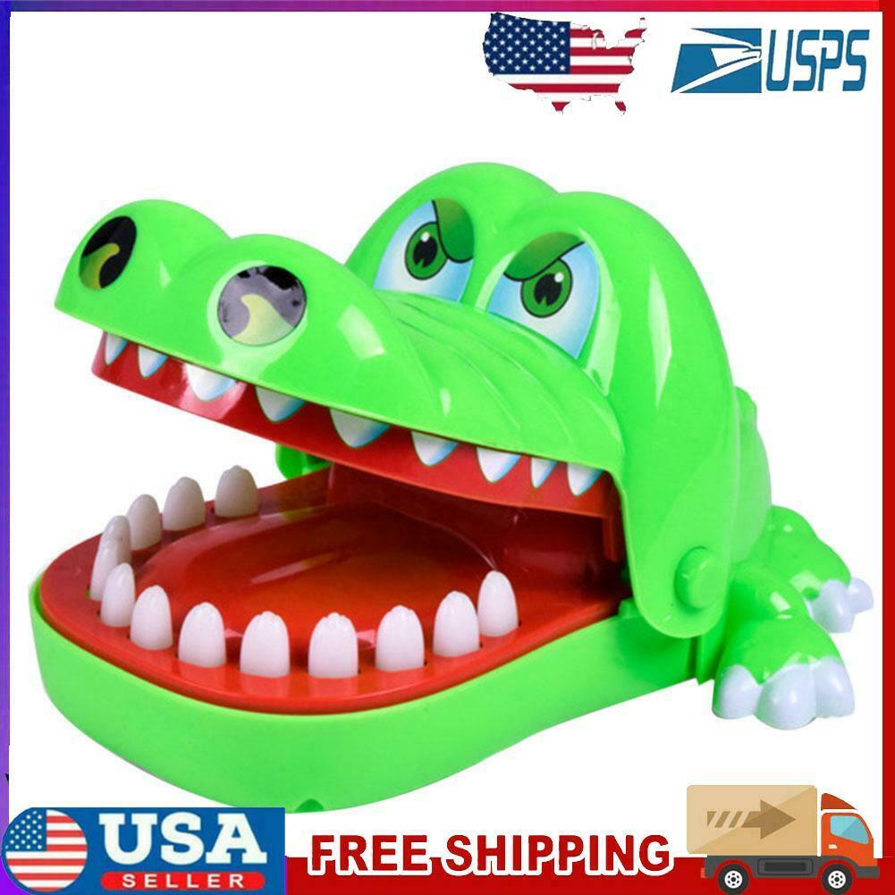 Finger Bite Game Animal Mouth Dentist Funny Gift Child Adult Trick Toy (a)