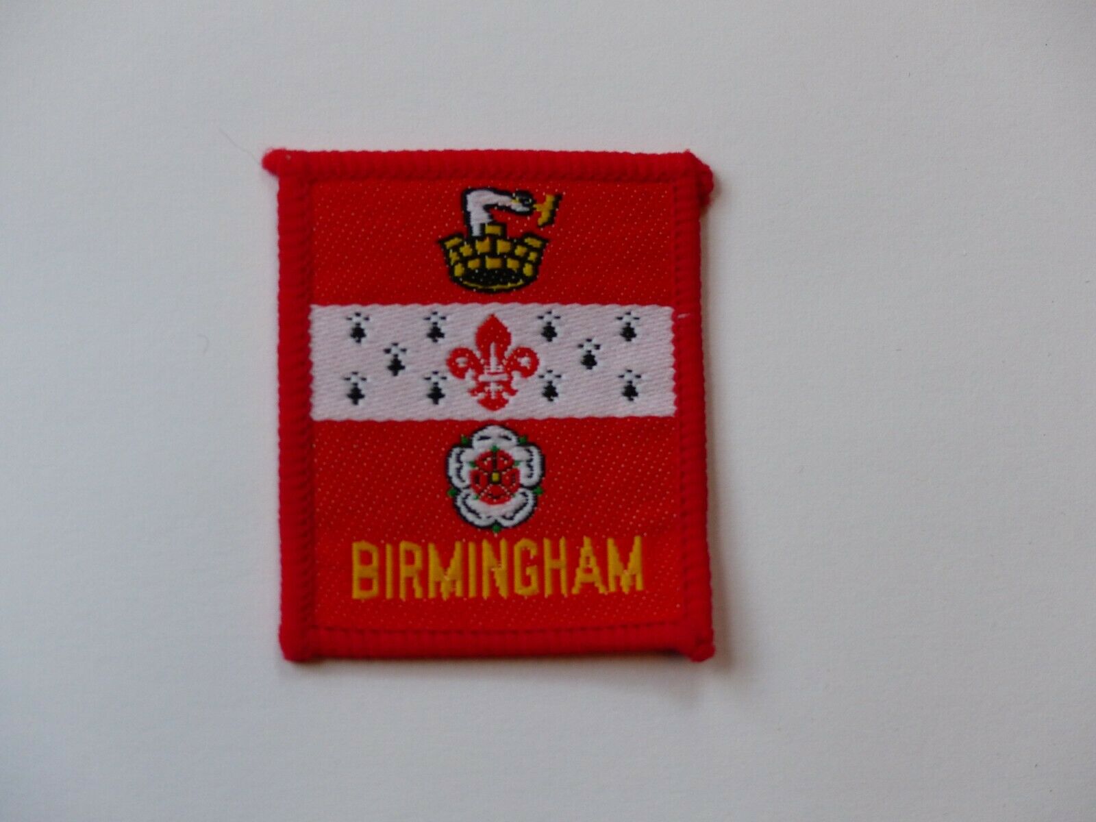 Unused Vintage Birmingham England United Kingdom Scout District Badge