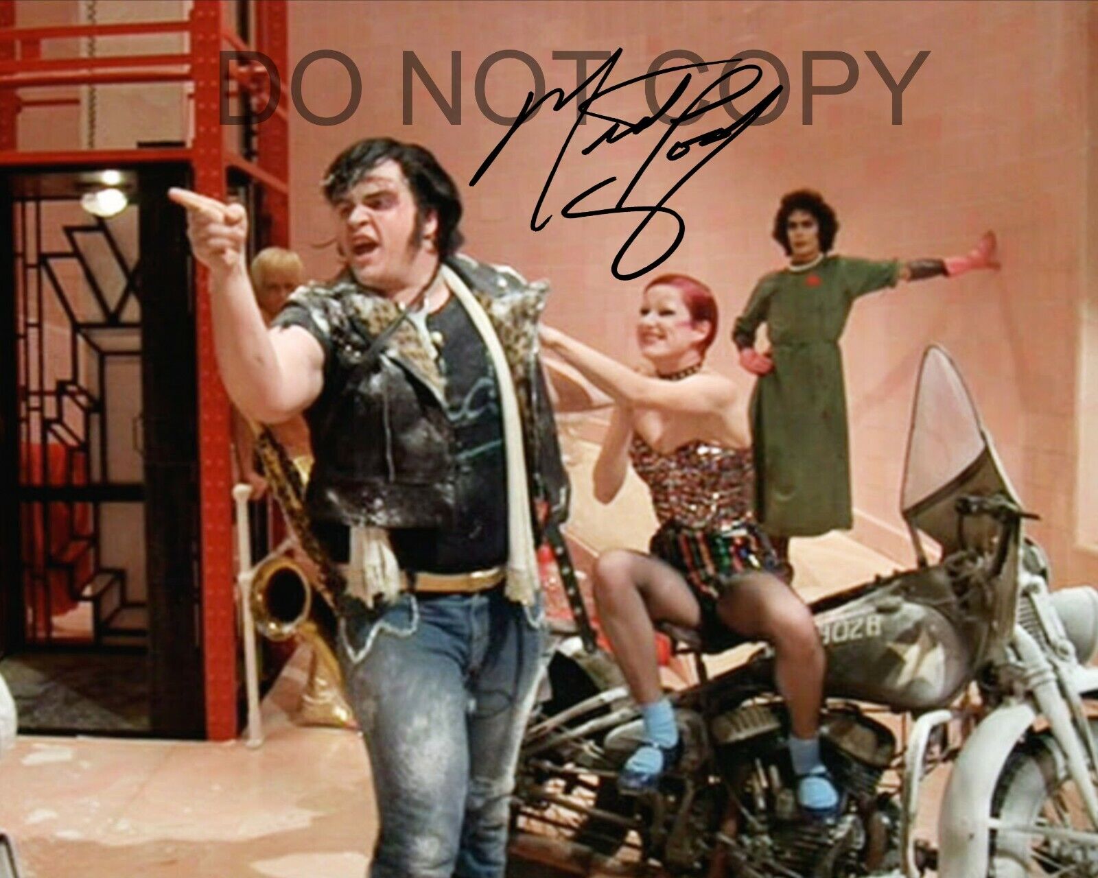 Meat Loaf 11x14 Signed Reprint Eddie From The Rocky Horror Picture Show A