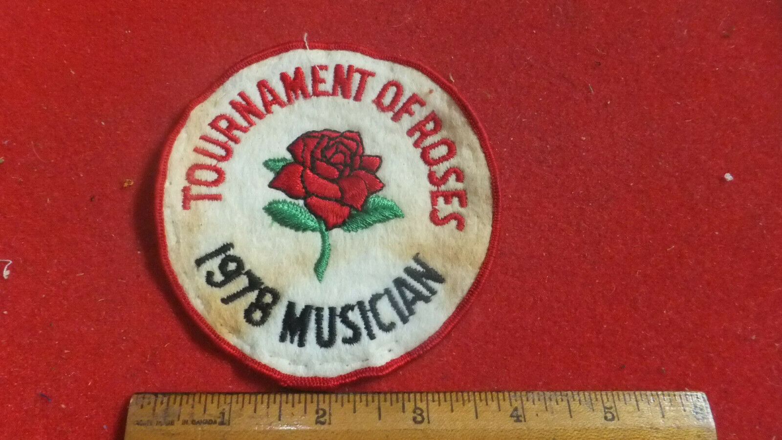 Patch -  Band / Music - Tournament Of Roses 1978 Musician