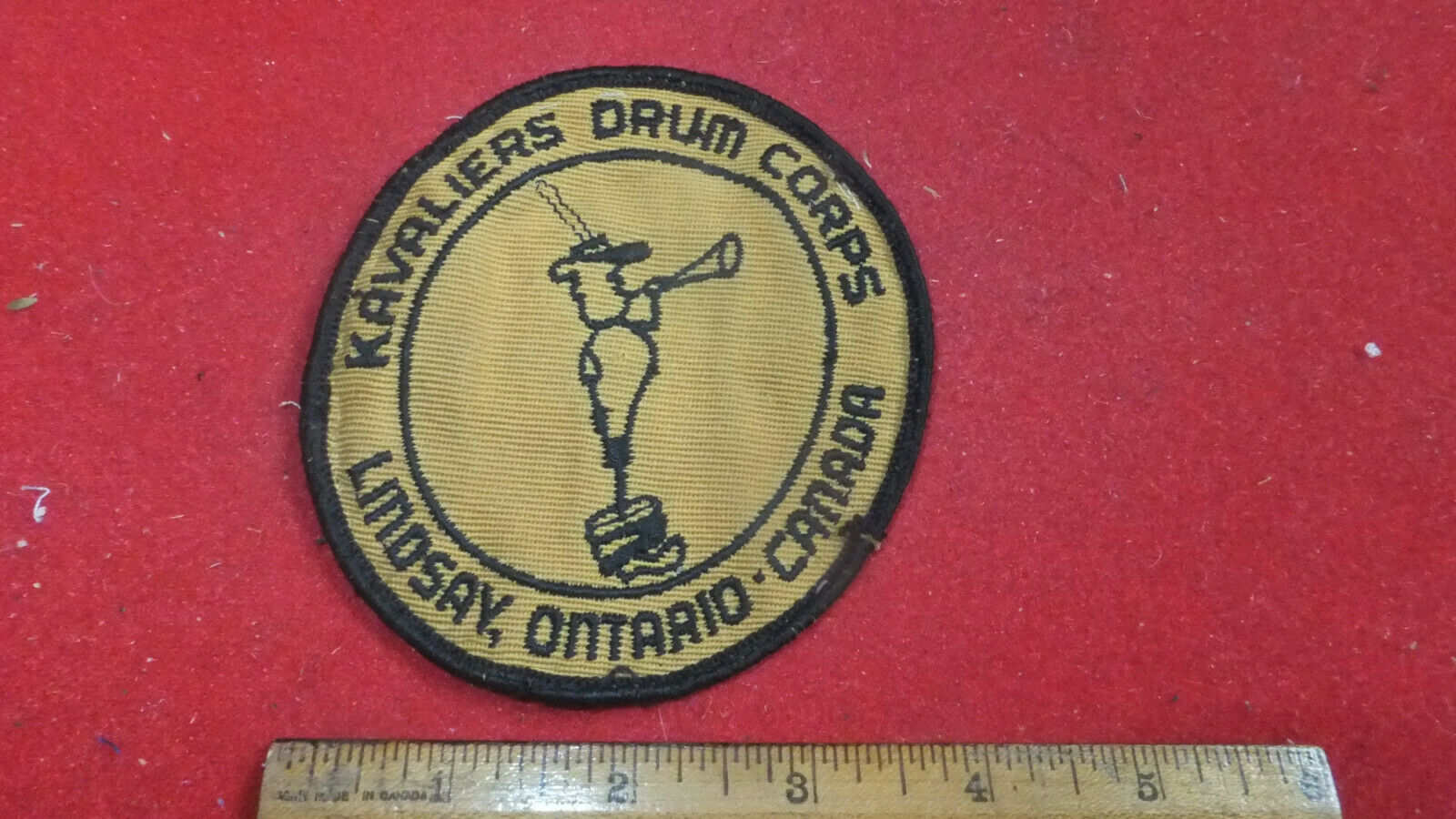 Patch -  Band / Music - Kavaliers Drum Corps Lindsay - Ont, Canada