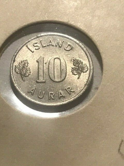1965 Iceland 10 Aurar Au #19160