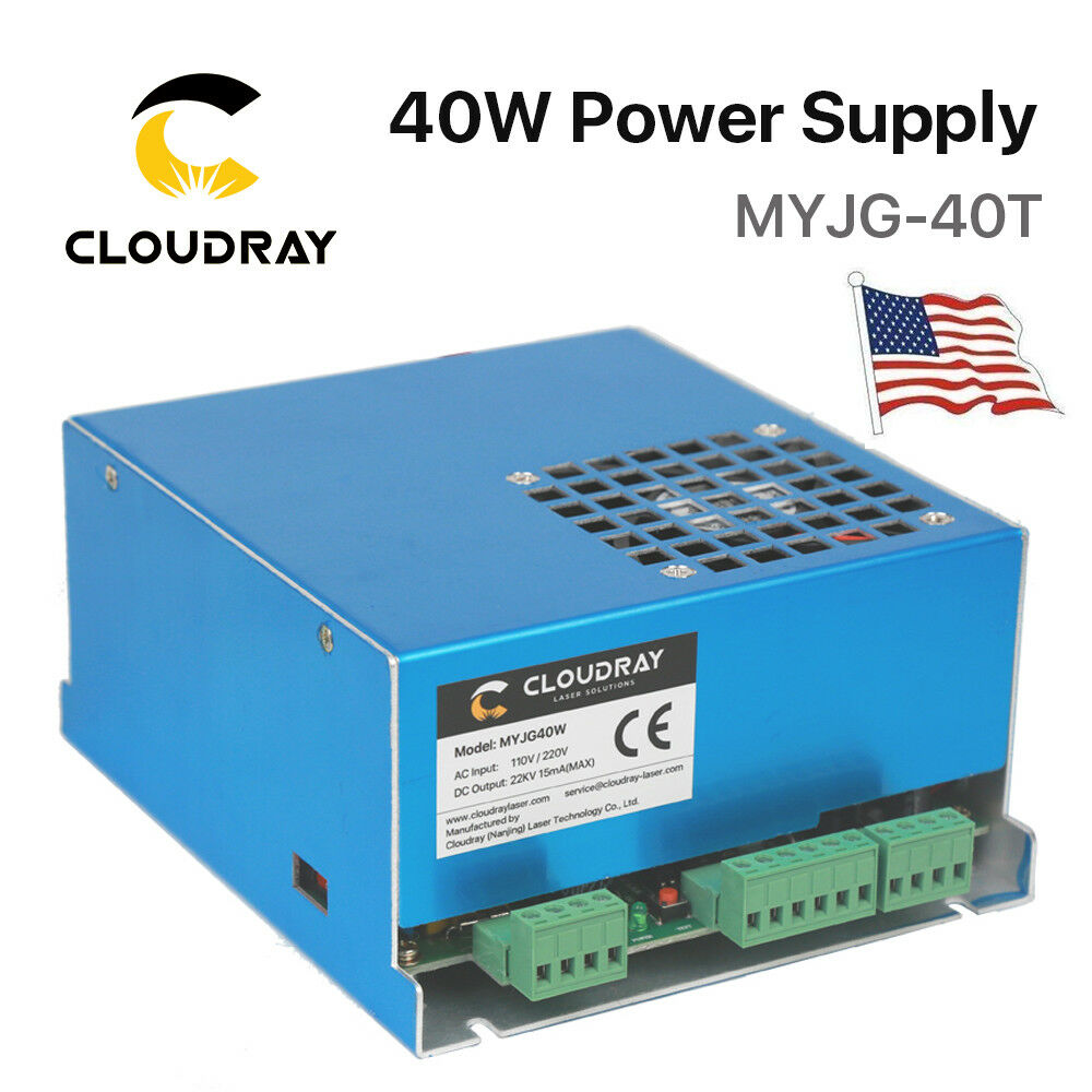 40w 50w Psu Co2 Laser Power Supply Dual Voltage For Engraver Cutter