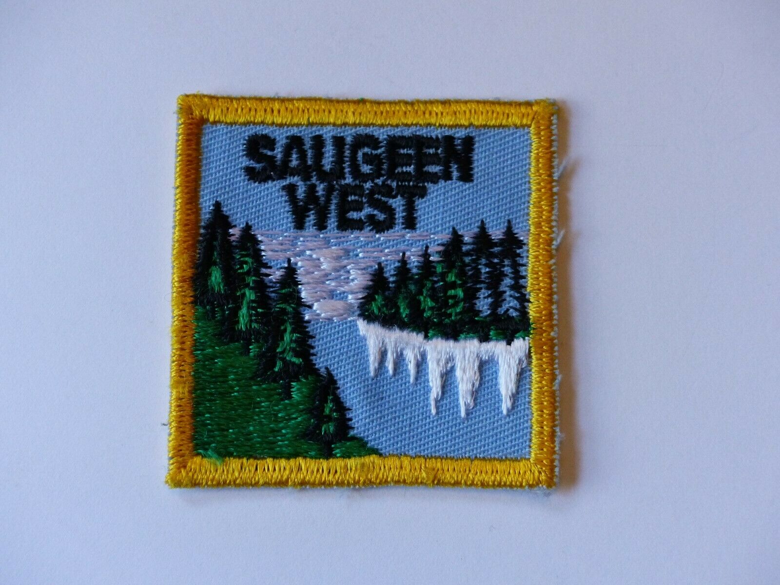 Unused Vintage Saugeen West Ontario Scouts Canada Boyscout District Badge Patch
