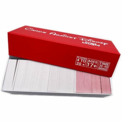 Cards Against Humanity Game,cards Against Disney Red Box Party Game Contains 828