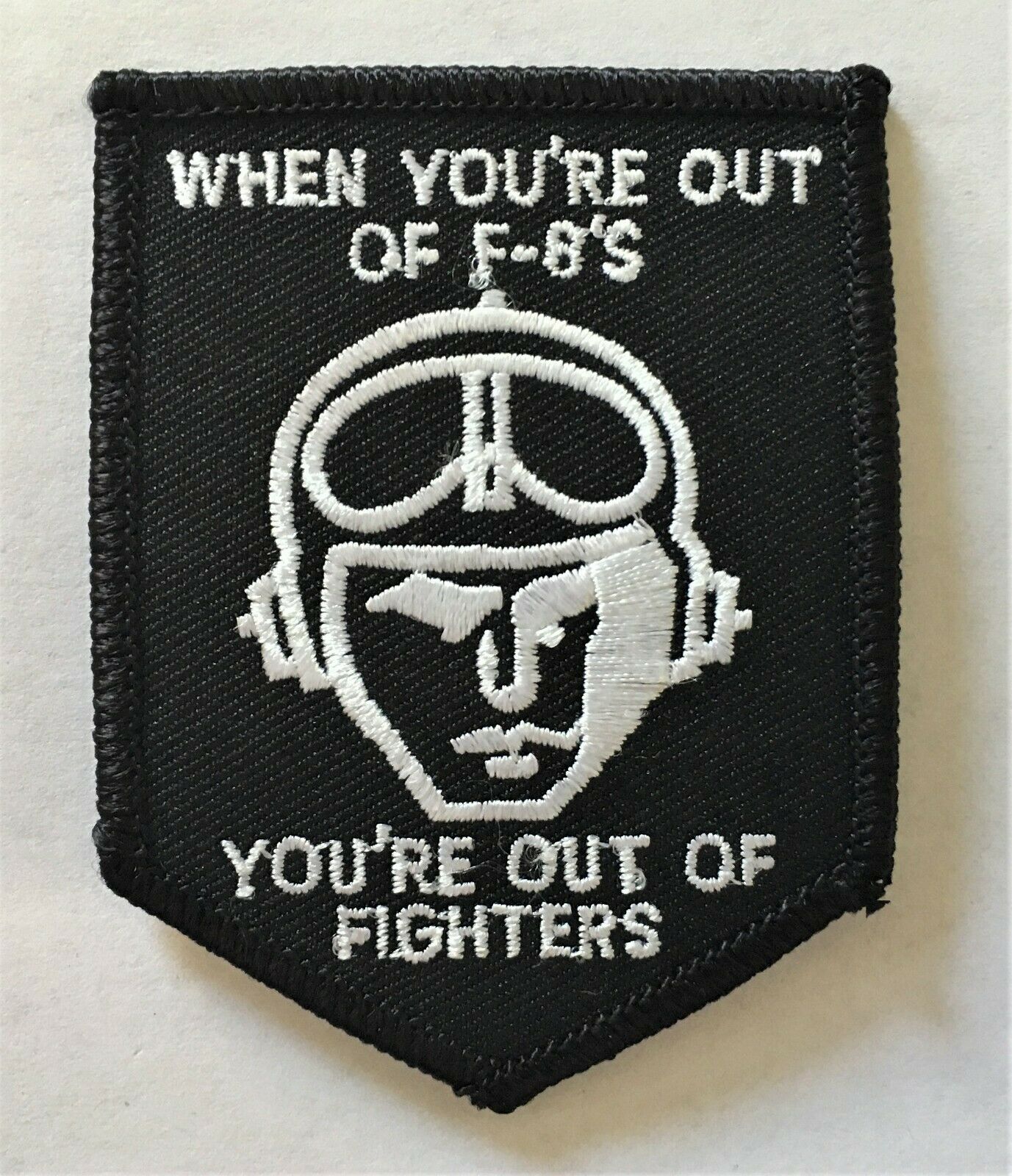 Navy F-8 Crusader Out Of Fighters Patch (f-4 F-14 F-18 F-35 Topgun Maverick)