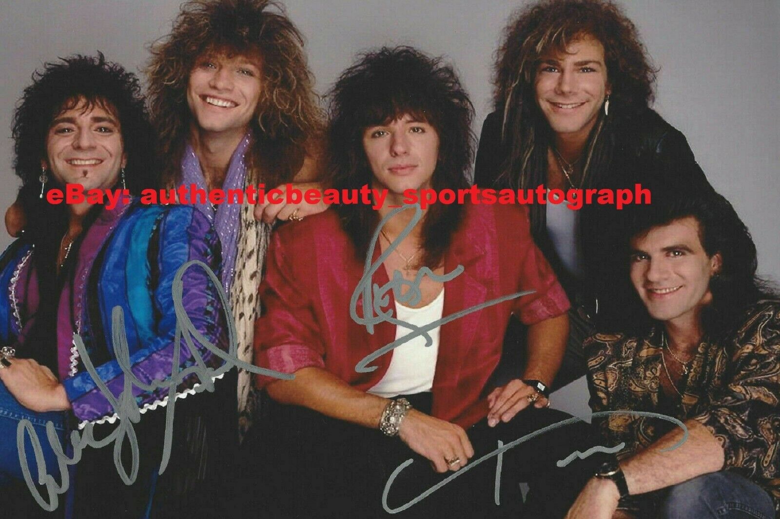 Bon Jovi Slow Rock & Roll Metal Music Rare Signed 12x18 Poster Photo Reprint Rp