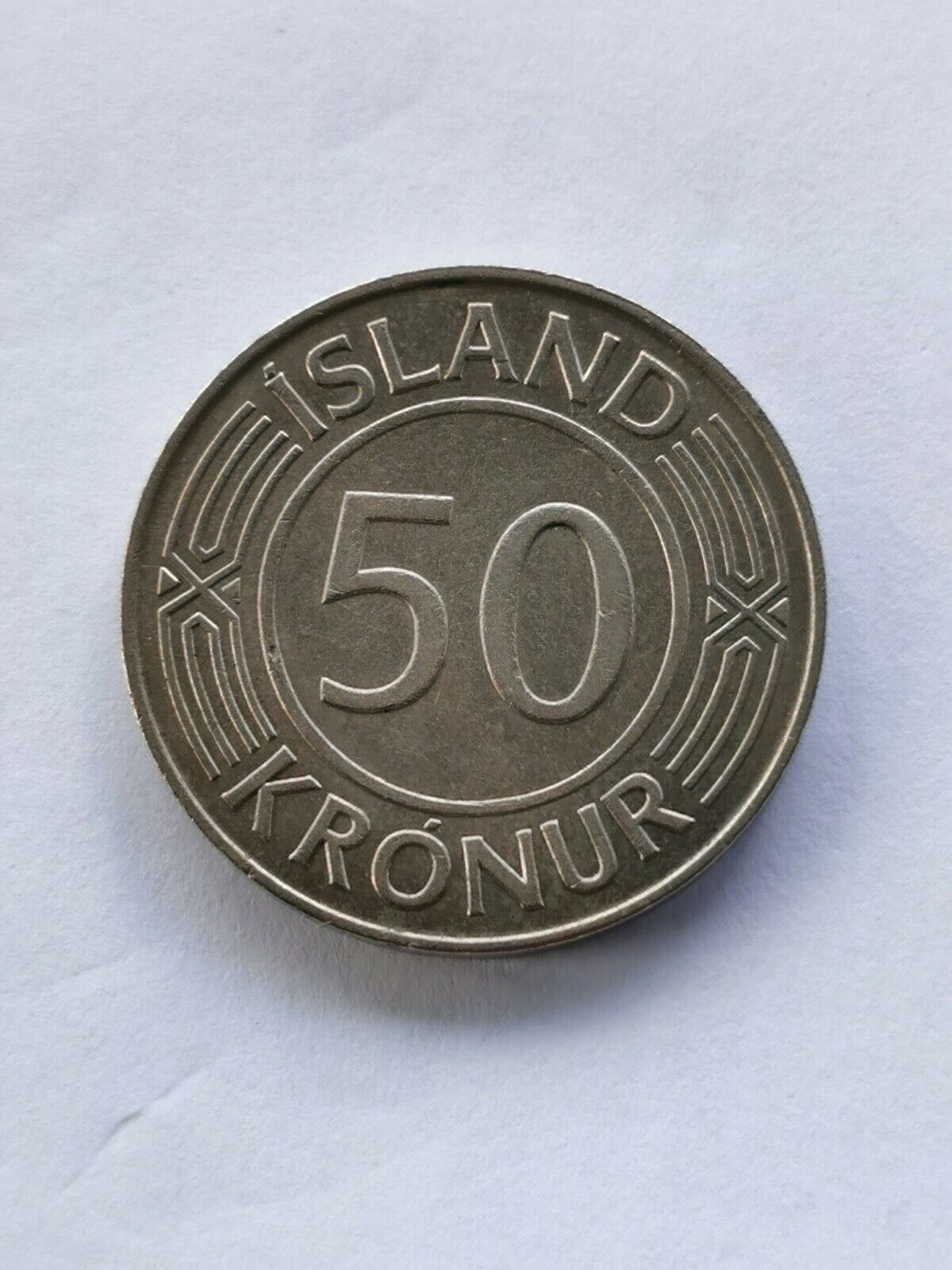 Iceland 50 Kronur 1970
