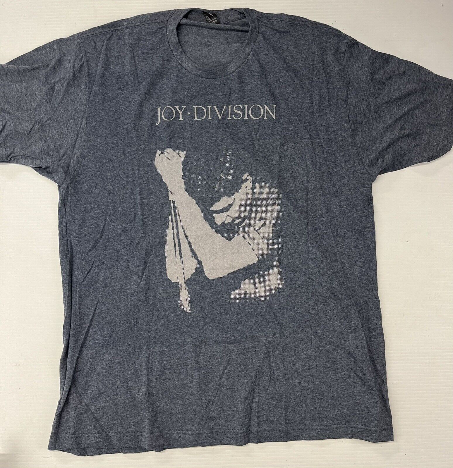 Joy Division - Ian Curtis Gray T-shirt - Size X-large New