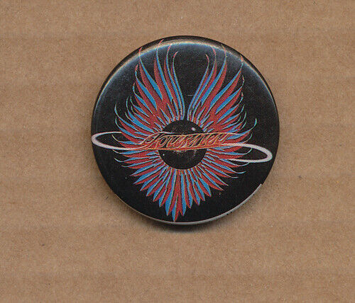 Journey (in The Beginning Artwork) Rare Vintage Button 1983