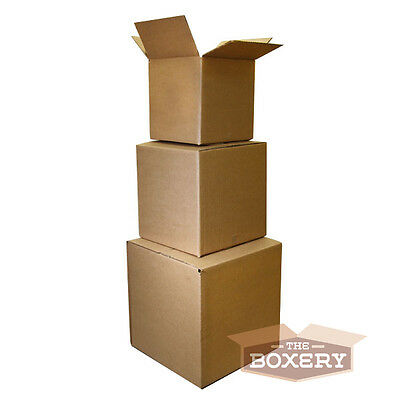 100 8x6x6 Corrugated Shipping Boxes - 100 Boxes
