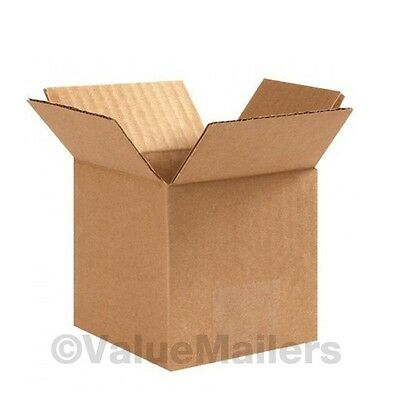 125 6x4x4 Packing Mailing Moving Shipping Boxes Corrugated Box Cartons 100 %